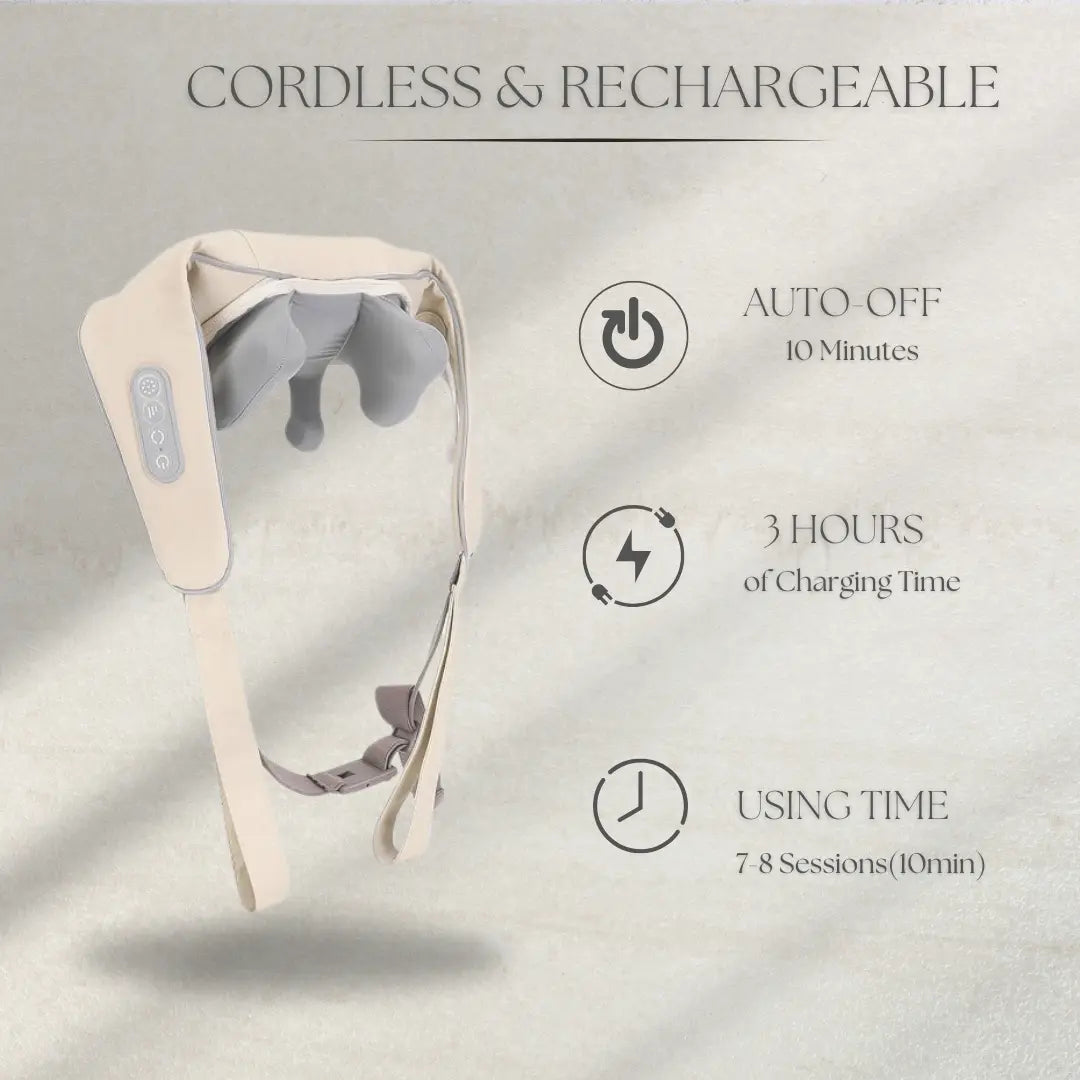 SootheWave™ - Neck/Shoulder and Body Electric Massager with Heat - Shoppirillo