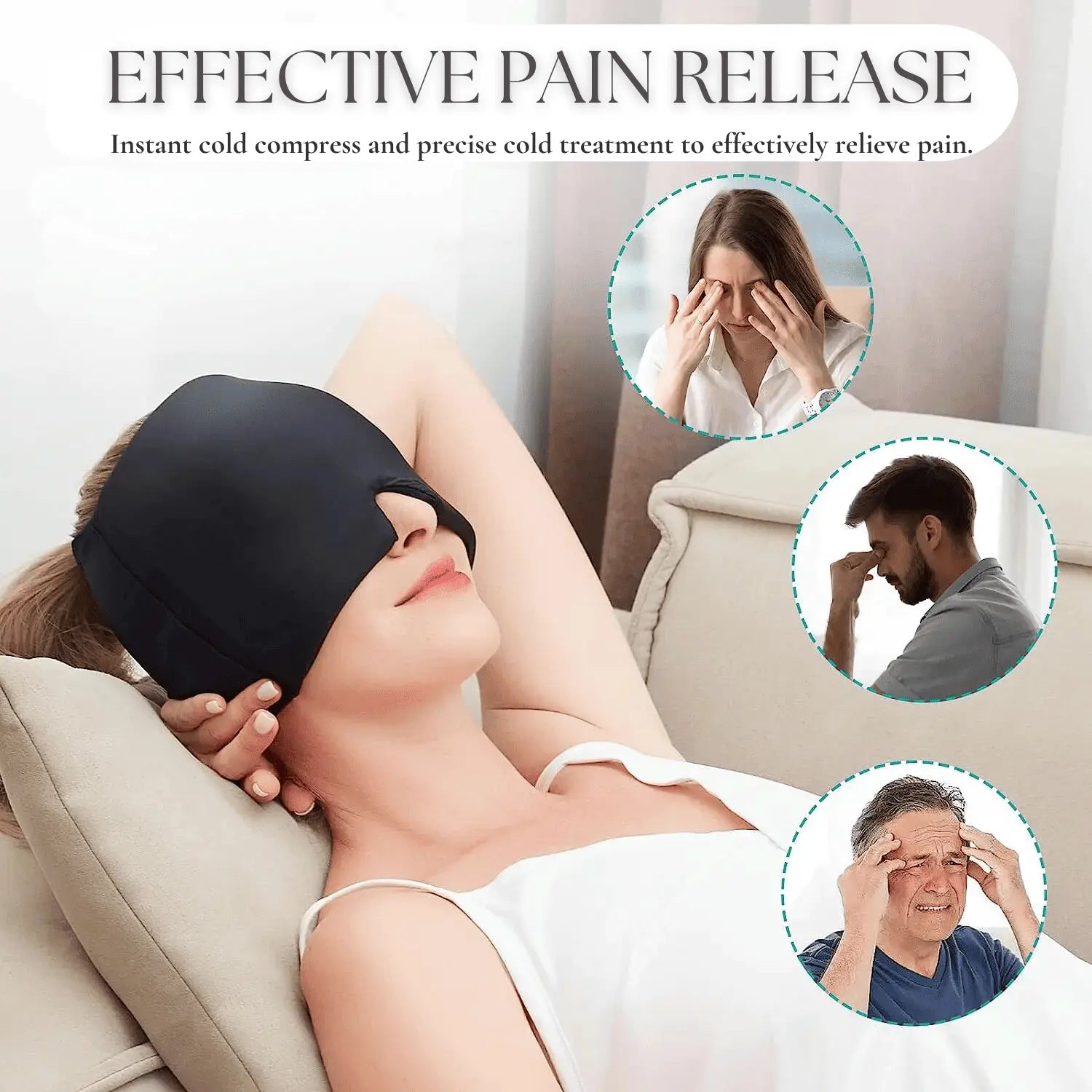 Relieva™- Migraine Relief Cap - Shoppirillo