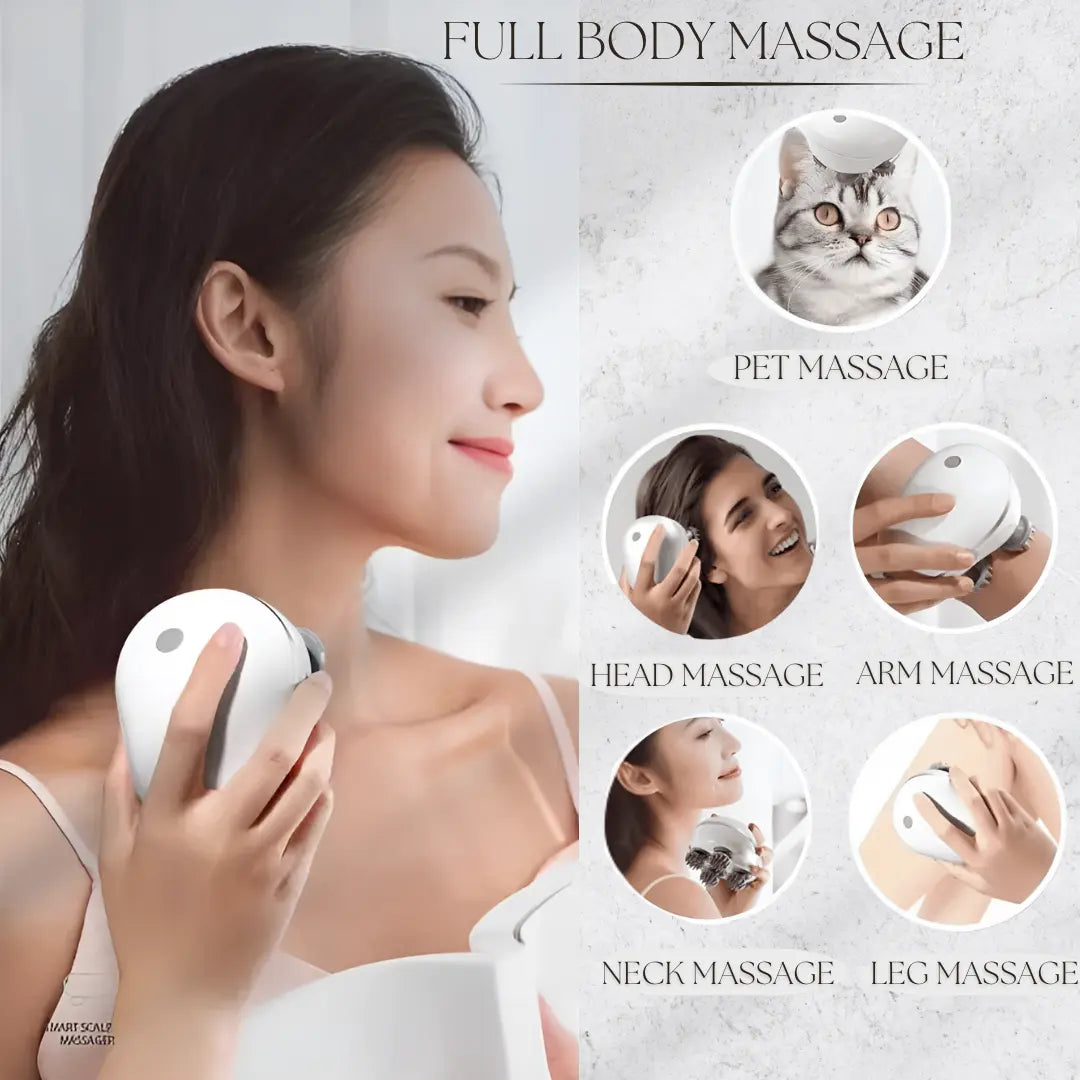 SmartScalp™ - Hair Nourishment and Body Relaxation Massager - Shoppirillo
