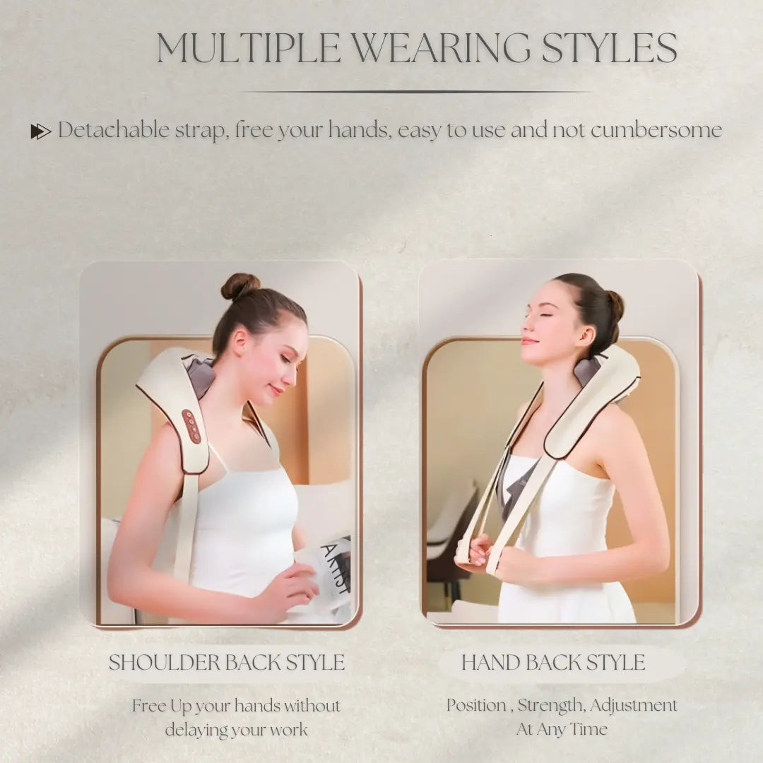 SootheWave™ - Neck/Shoulder and Body Electric Massager with Heat - Shoppirillo